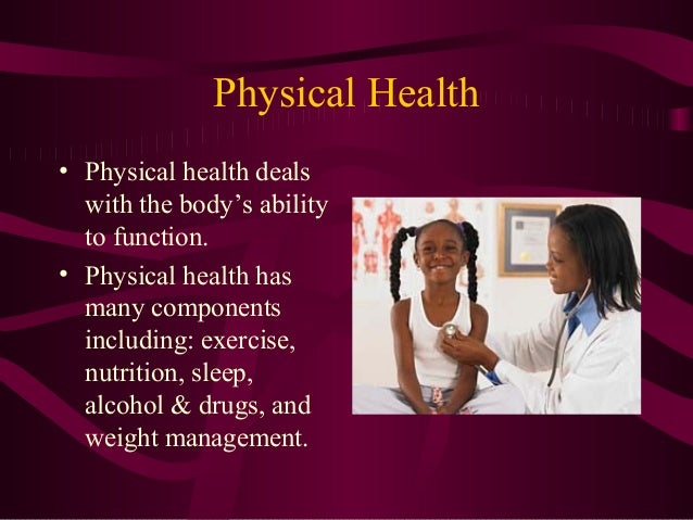 what are the three components of the health triangle