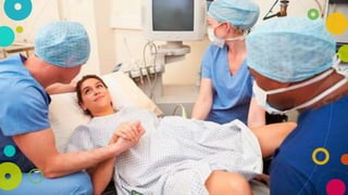 THREE (3) DISTINCT
STAGES OF LABOR
1st Stage
◎Begins with the first contraction and
lasts until the cervix has opened
enou...