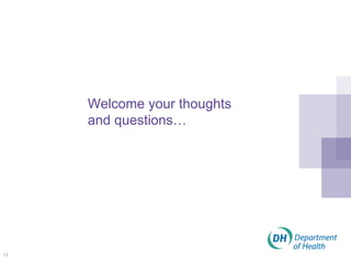Welcome your thoughts and questions… 