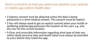 Health web sites and different health apps 31.12.2020