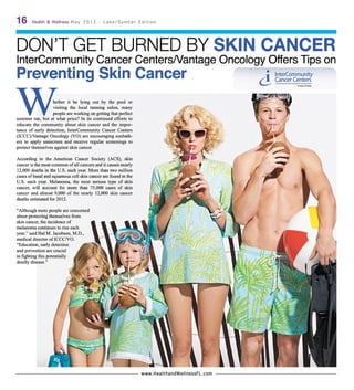 Family Health wellness: Preventing Skin Cancer