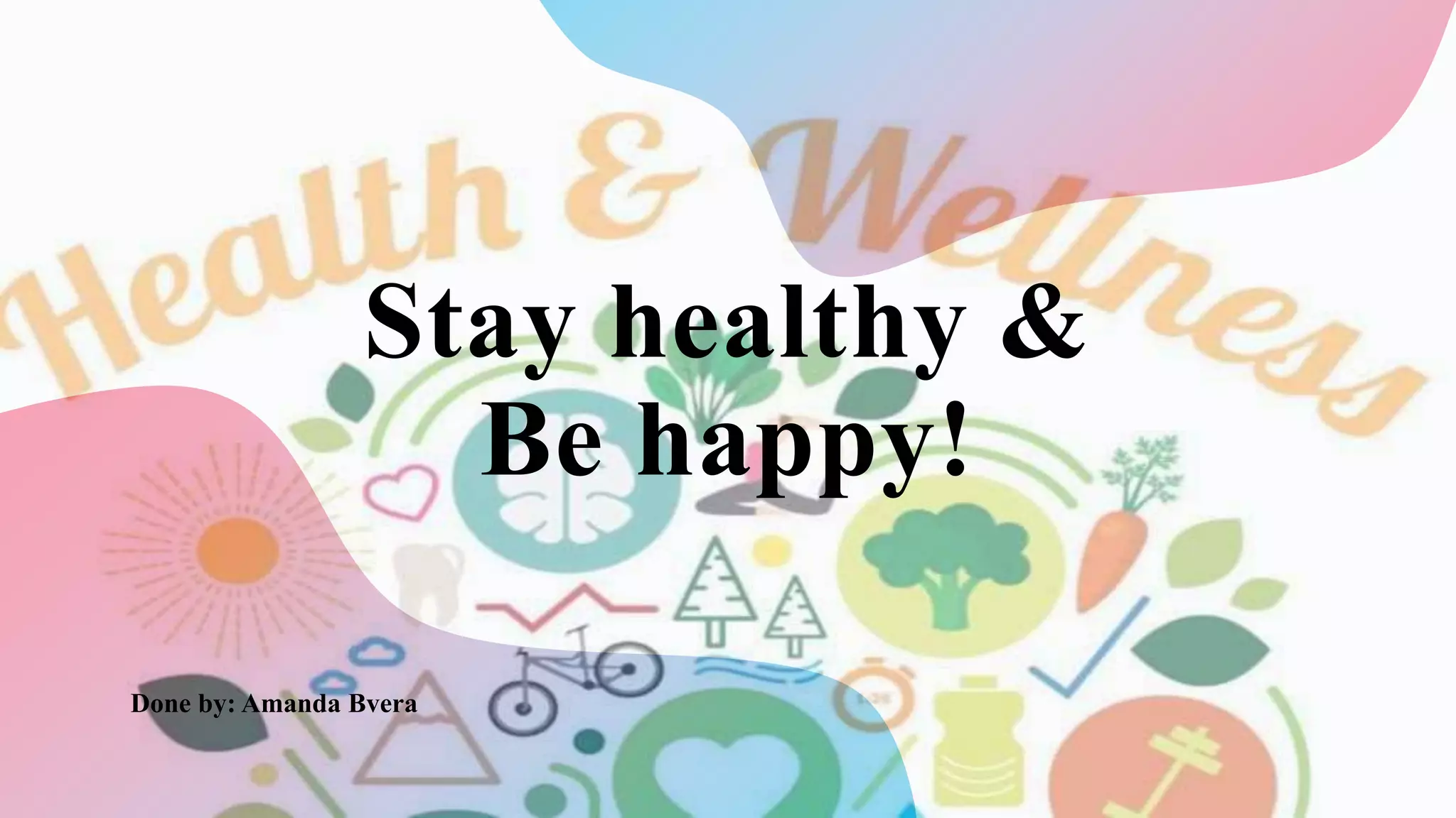 Health and Well being for kids aged 10-13 | PPTX