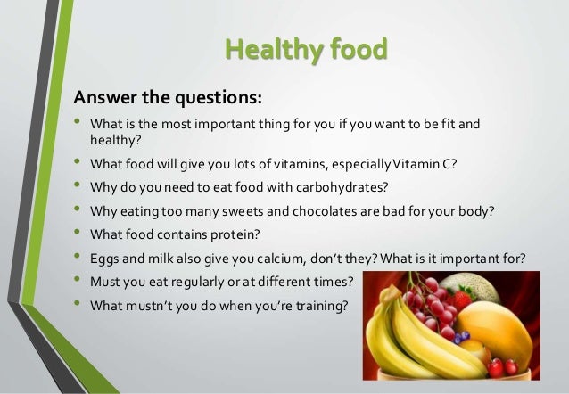 research questions about healthy eating