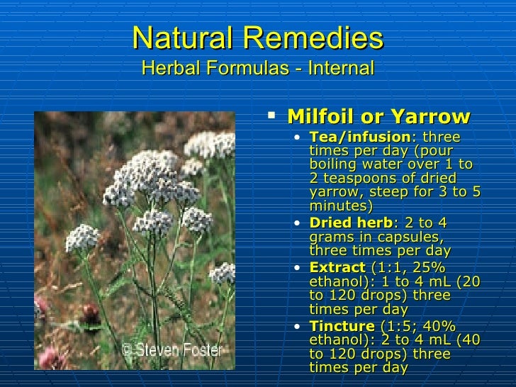 Natural Remedies For Milfoil Natural Remedies For Milfoil