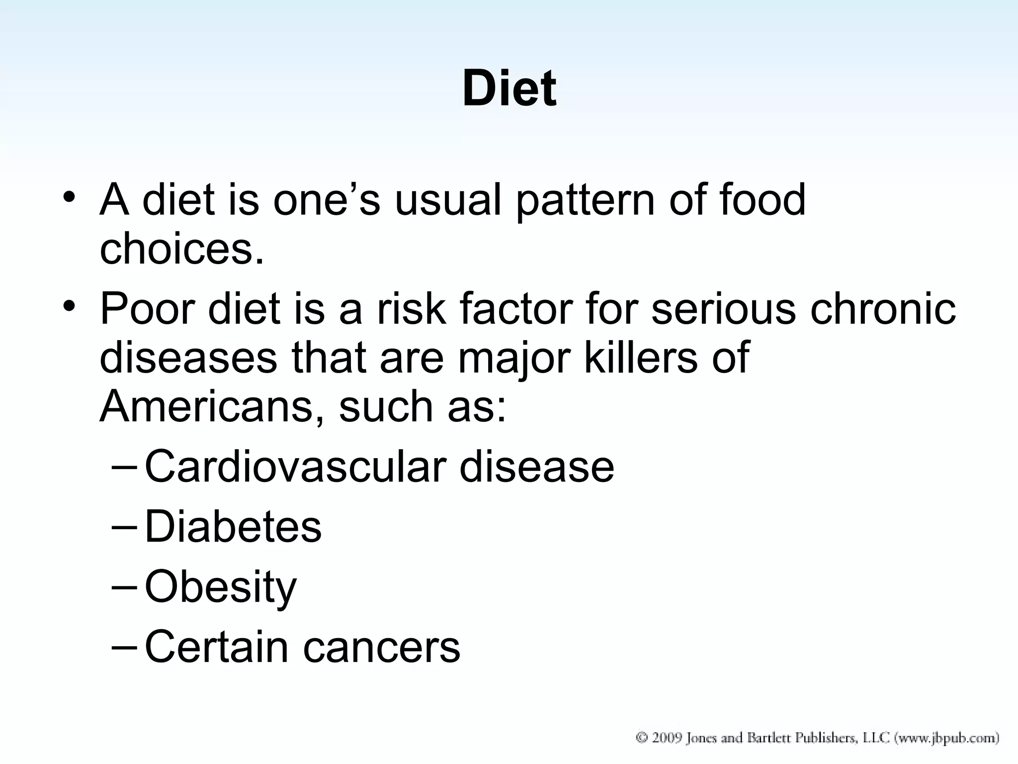 Healthy Living Chapter 9 Nutrition PPT