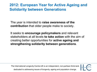 Healthy ageing in the 21st century | PPTX