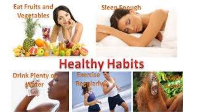 Healthy and unhealthy habits