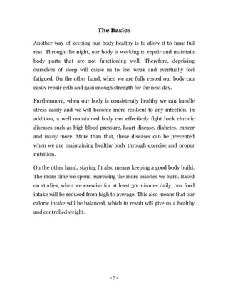 Healthy body with the right foods | PDF