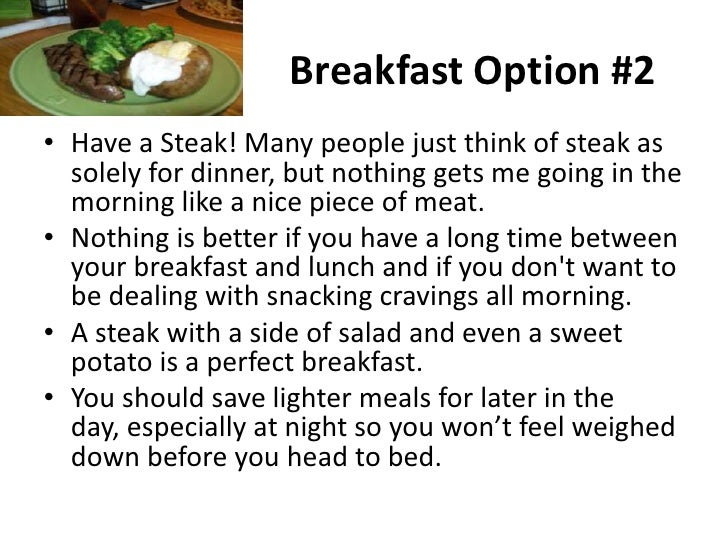 Healthy Breakfast Meal Plans For Weight Loss