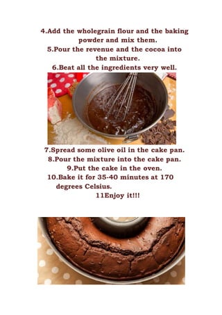 Healthy cake | DOCX