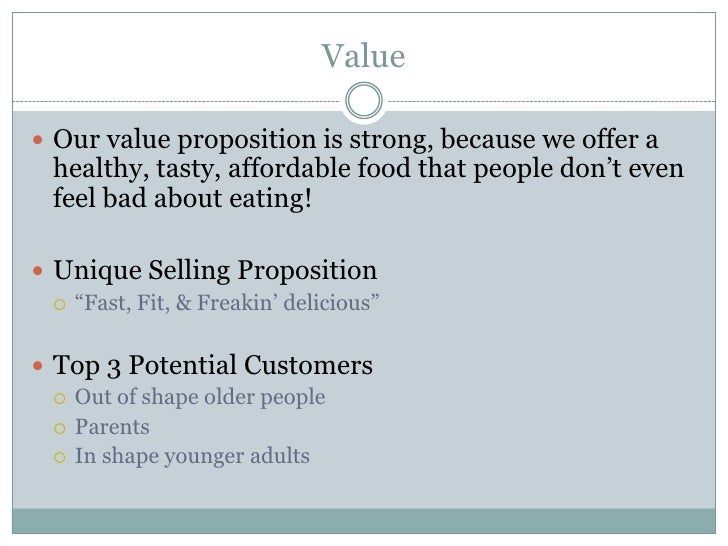 Healthy Choice Foods Ppt