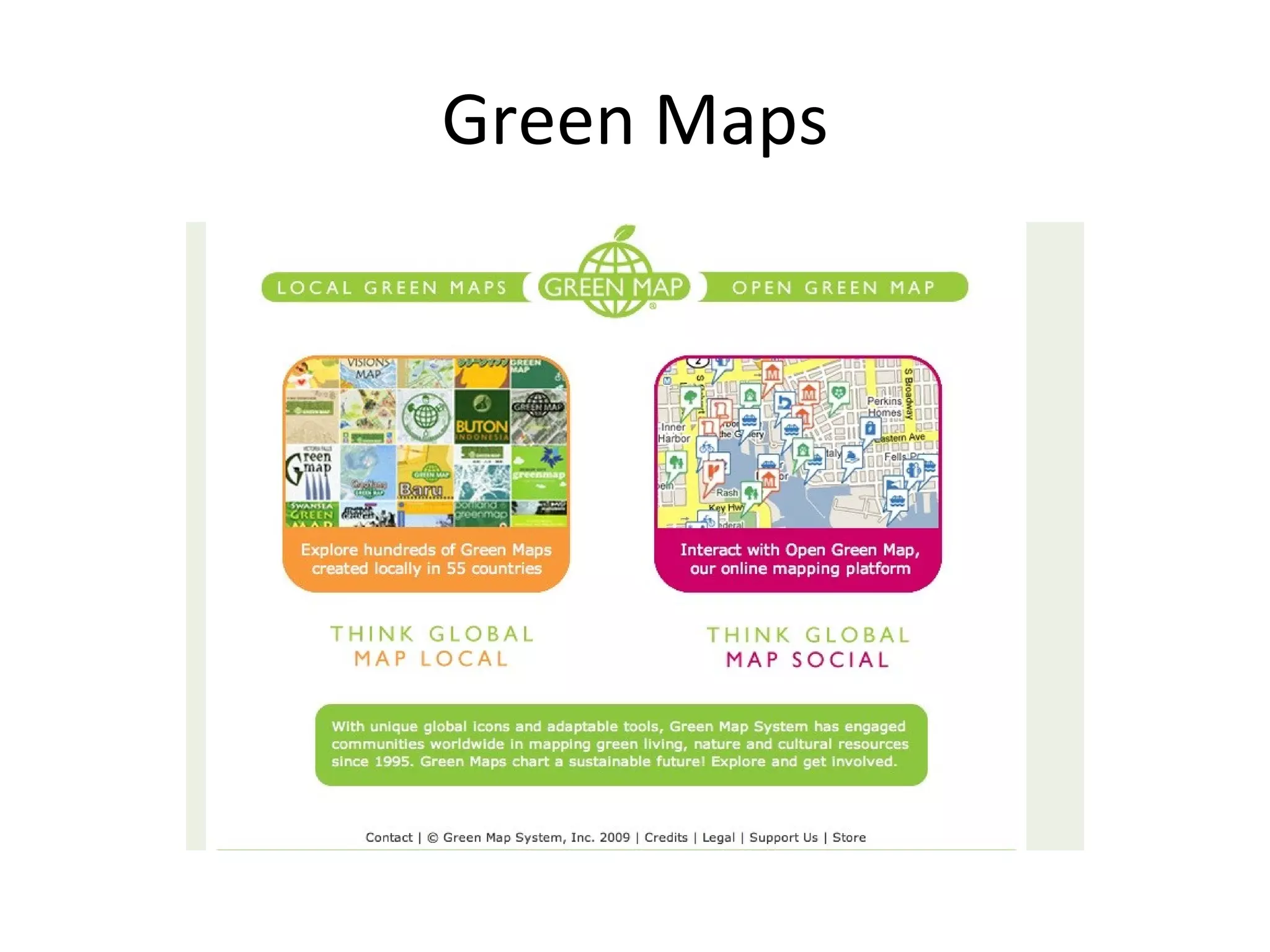 Green Maps 