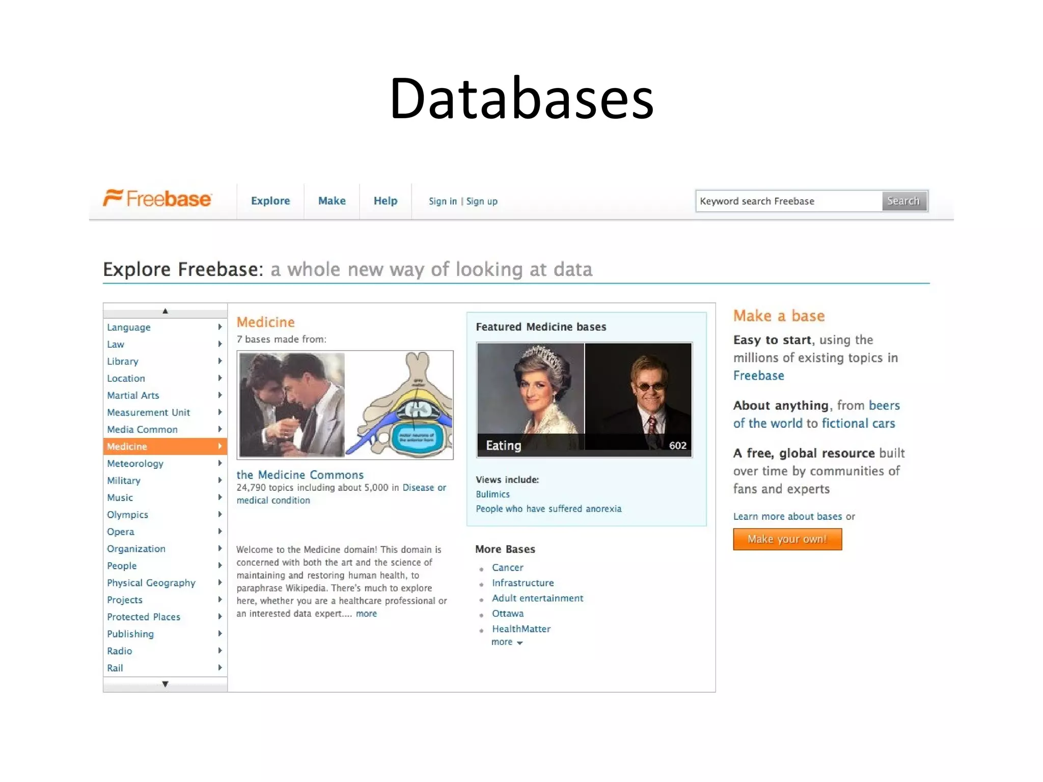Databases 