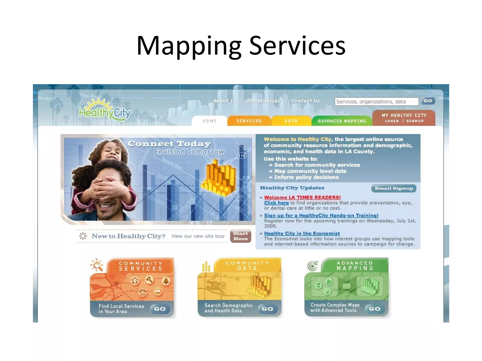 Mapping Services 