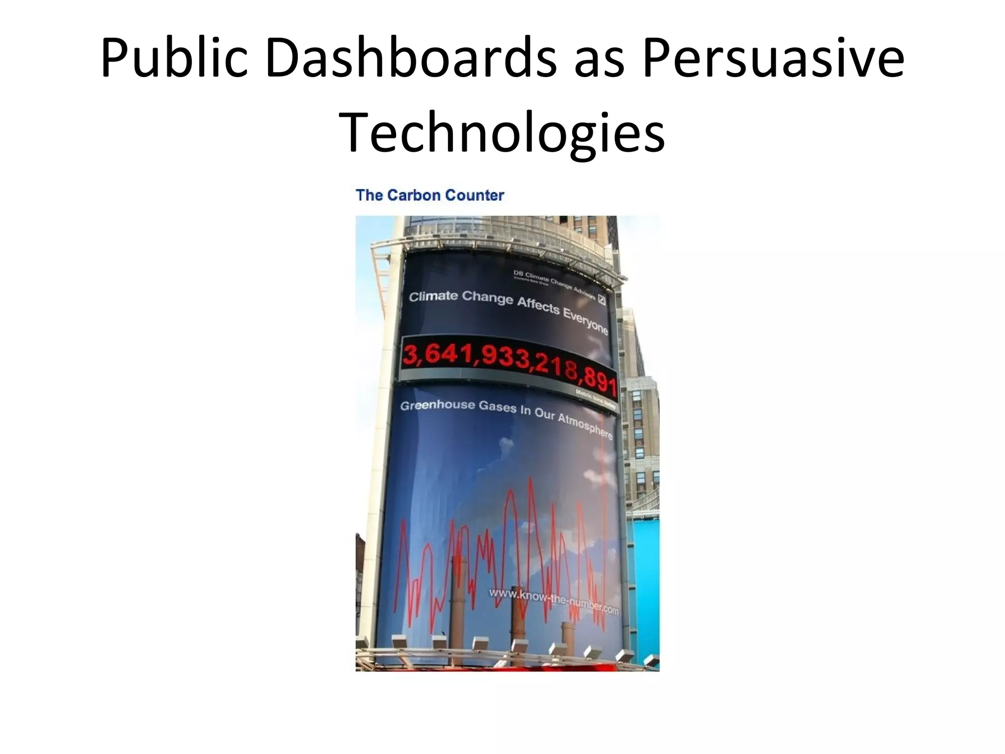 Public Dashboards as Persuasive Technologies 