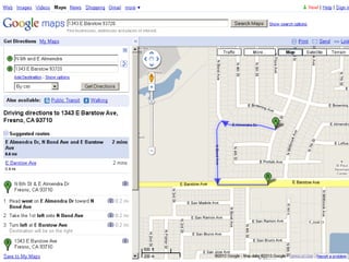 You can get directions for your client
