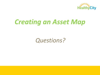 Your Turn:Map Health Care services in your area(You can place commas between ZIPs).Hint: Keep it broad – map ALL Health Care Services