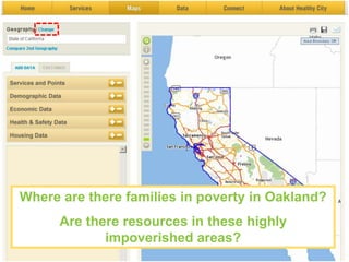 4.Map thematic data and overlay local resourcesYou can save and share anything you create while logged inGET STARTED!