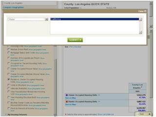 *You can opt to view this data on a map: