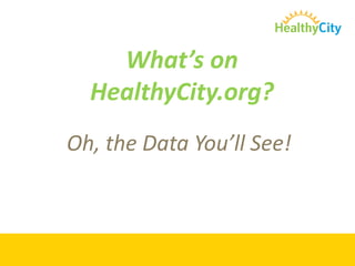  Map, Chart & Rank community data