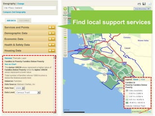 Click the +- buttons to addData to your map
