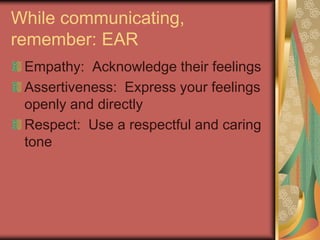 Healthy communication presentation | PPTX