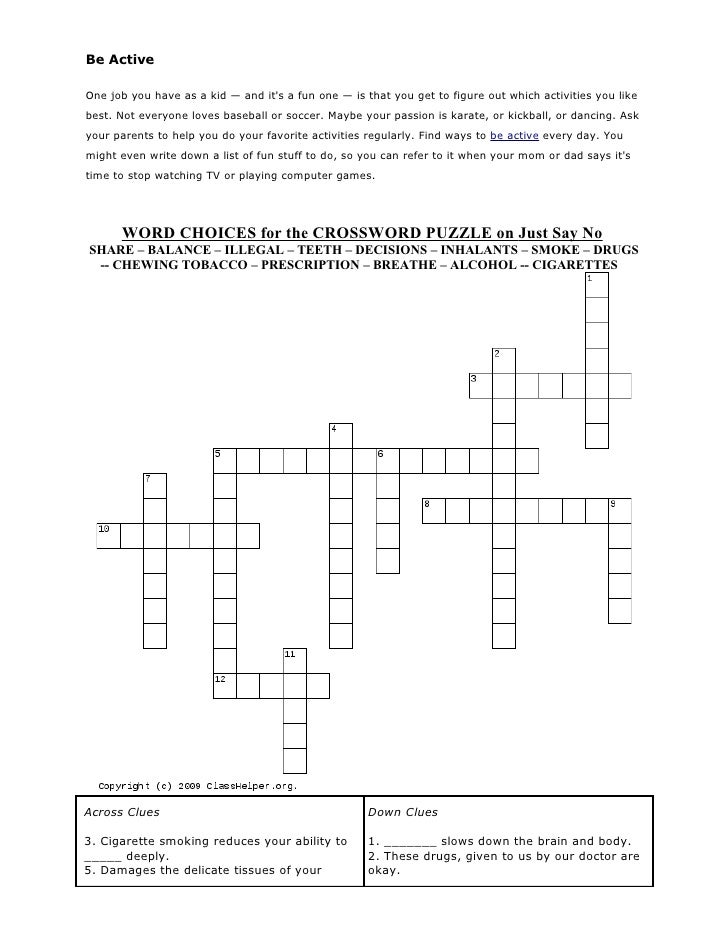 Quantity Against Time Diagram Crossword Clue Gallery - How ...