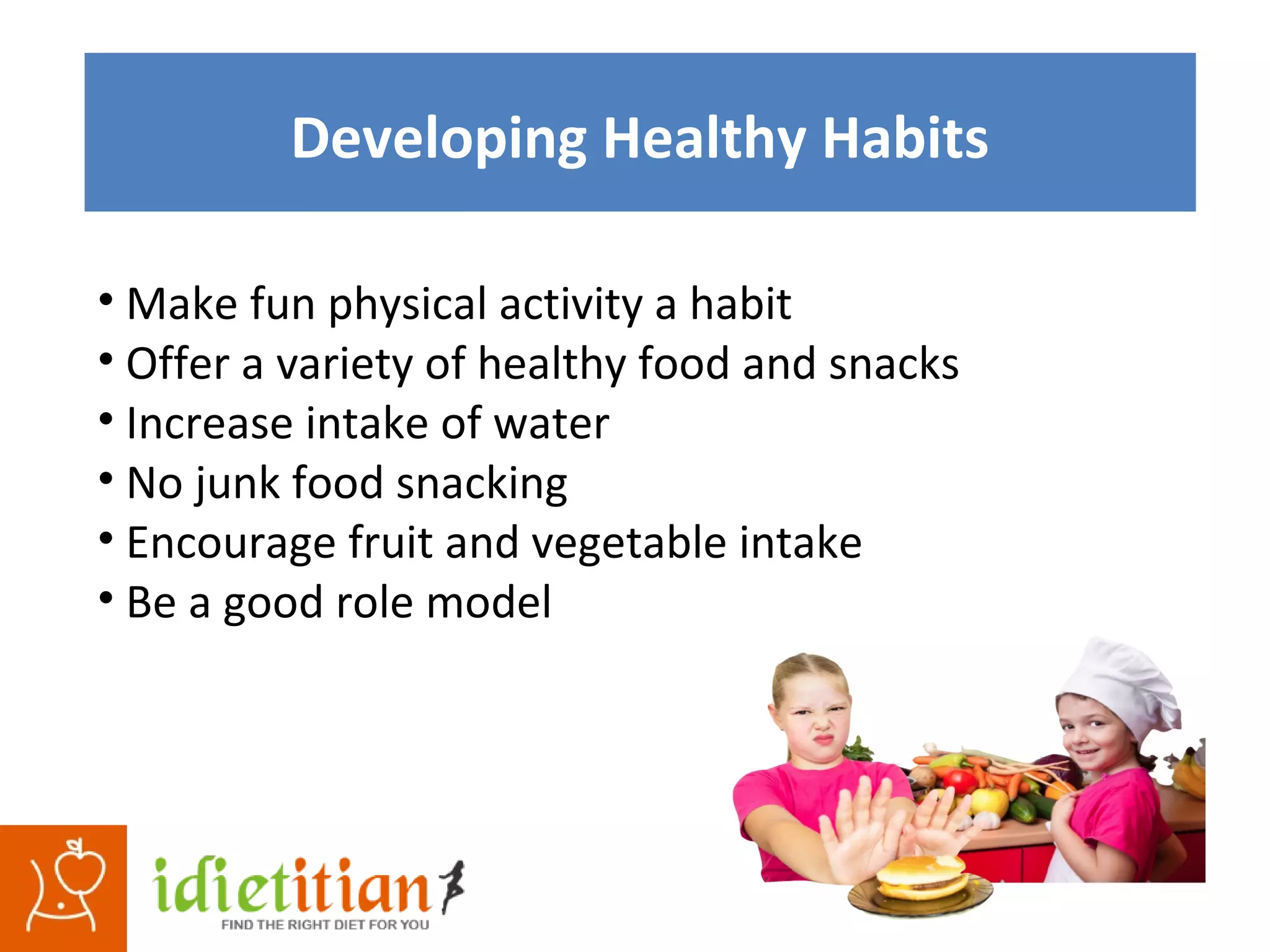 Healthy Diet Plan For A Growing Child | PPT
