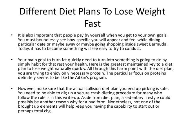 Healthy Diet Lose Weight Fast