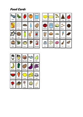 Food Cards
 