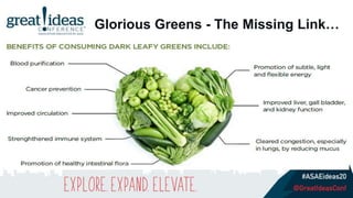 Glorious Greens - The Missing Link…
 