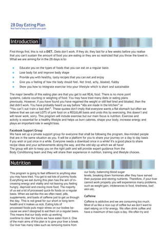 Healthy Eating On The Run 28 Day Eating Plan To Lose Weight And Get Flat  Belly