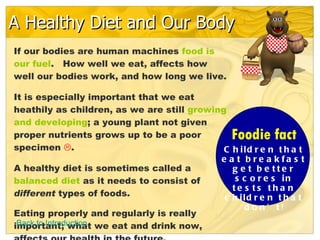Healthy eating sc | PPT