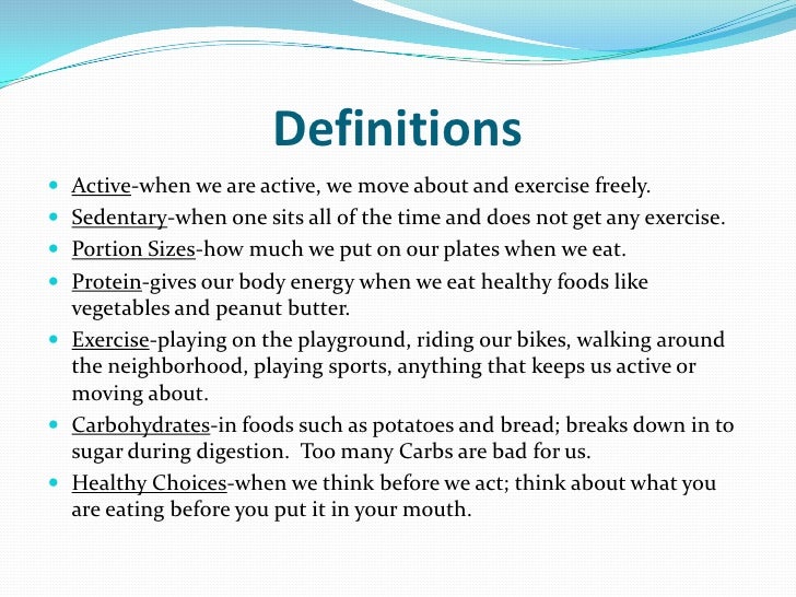 Healthy Habits!