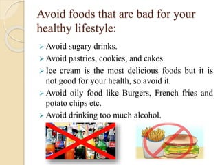Healthy lifestyle | PPTX