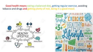 Healthy lifestyle PRESENTATION | PPTX