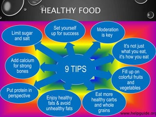 Healthy lifestyle presentation by b.n rumo copy | PPTX