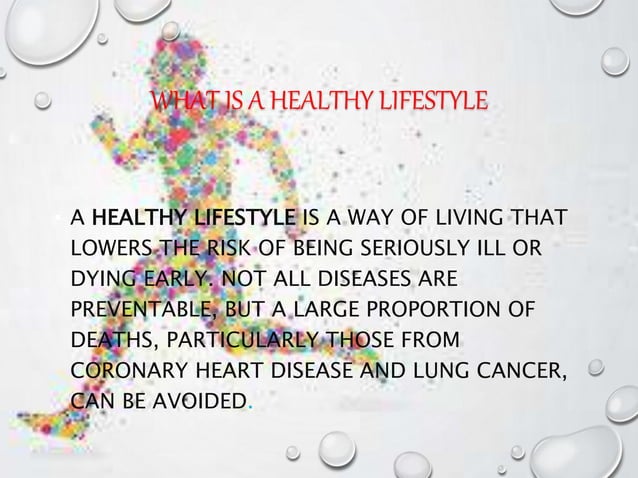 Healthy lifestyle presentation by b.n rumo copy | PPTX