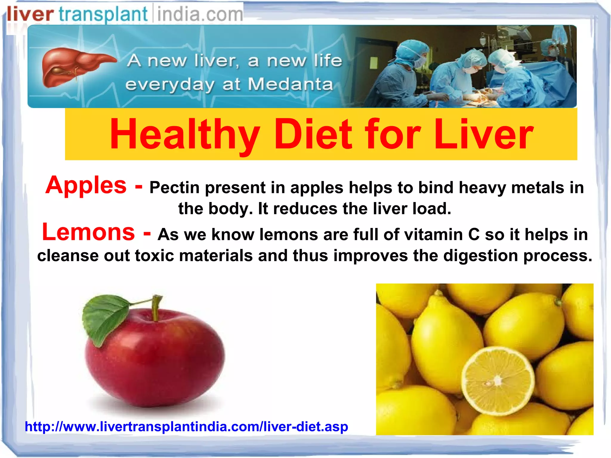 A closer look at Healthy Foods For Liver Function