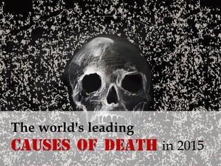 causes of death in 2015
The world's leading
 