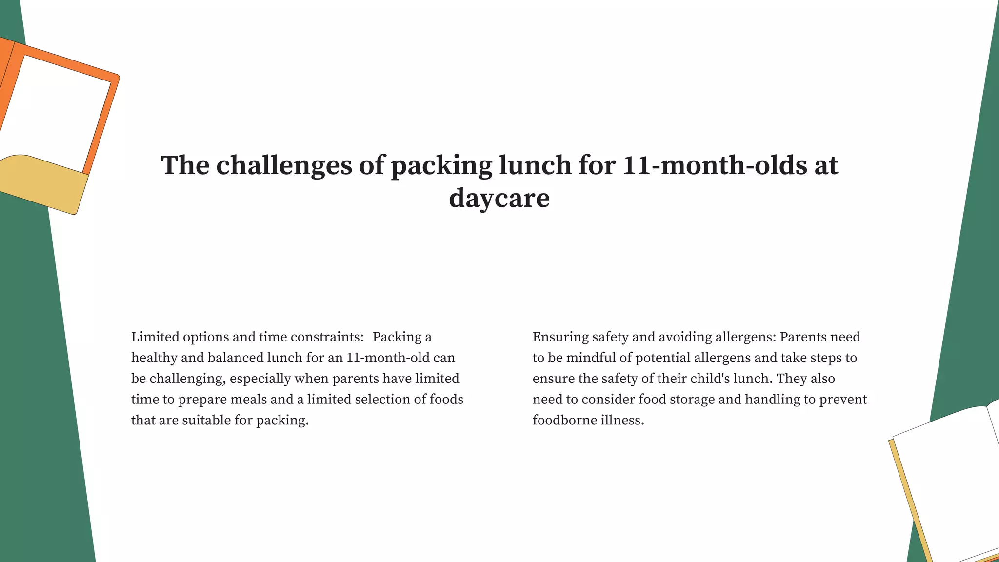 Lunch Ideas For 11 Month Old At Daycare Lunch Ideas For 11 Month Old At Daycare