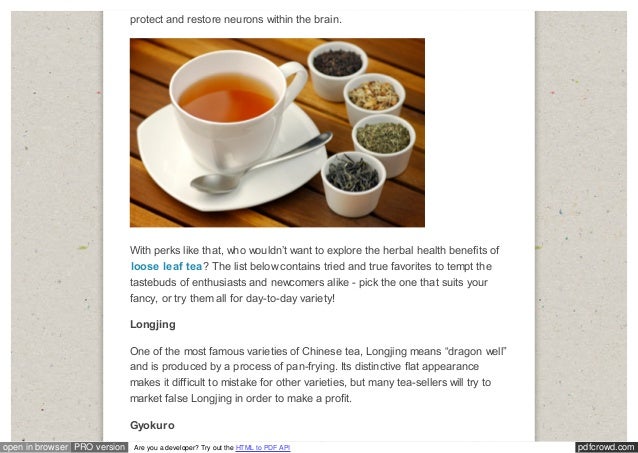 Oolong Tea Benefits Of Drinking Loose Leaf Tea