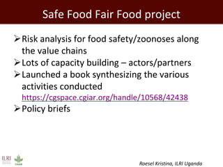 Healthy people, animals and ecosystems: The role of CGIAR research