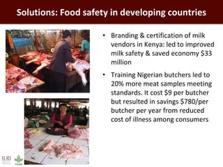 Healthy people, animals and ecosystems: The role of CGIAR research