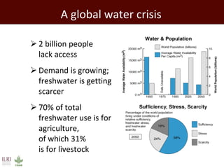 Healthy people, animals and ecosystems: The role of CGIAR research