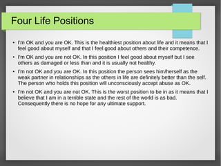 Healthy relationships | ODP