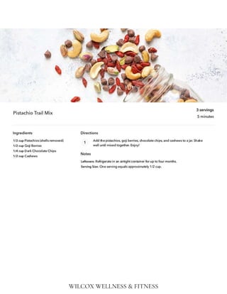 WILCOX WELLNESS & FITNESS
 