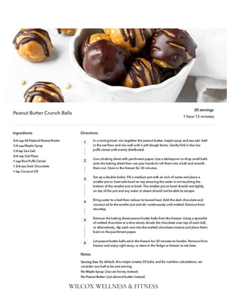 WILCOX WELLNESS & FITNESS
 