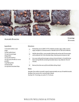 WILCOX WELLNESS & FITNESS
 