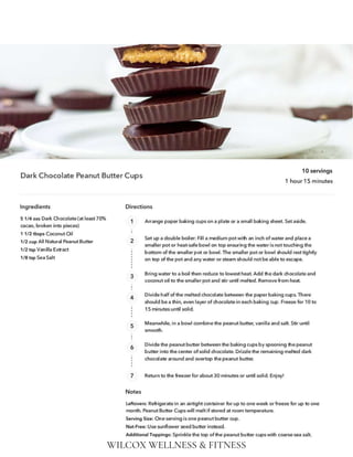 WILCOX WELLNESS & FITNESS
 